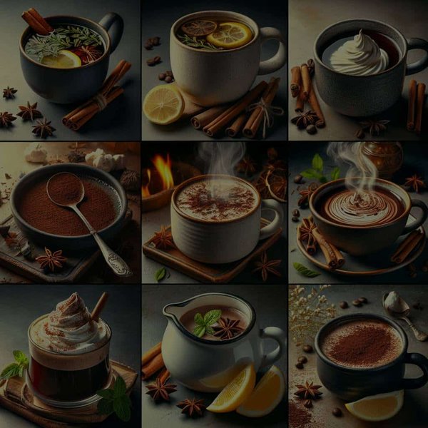 Quelles sont les recettes de boissons chaudes sans sucre pour les soirées d'hiver?